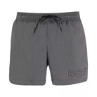 BOSS MOONEYE OUTLINE LOGO SWIM SHORTS