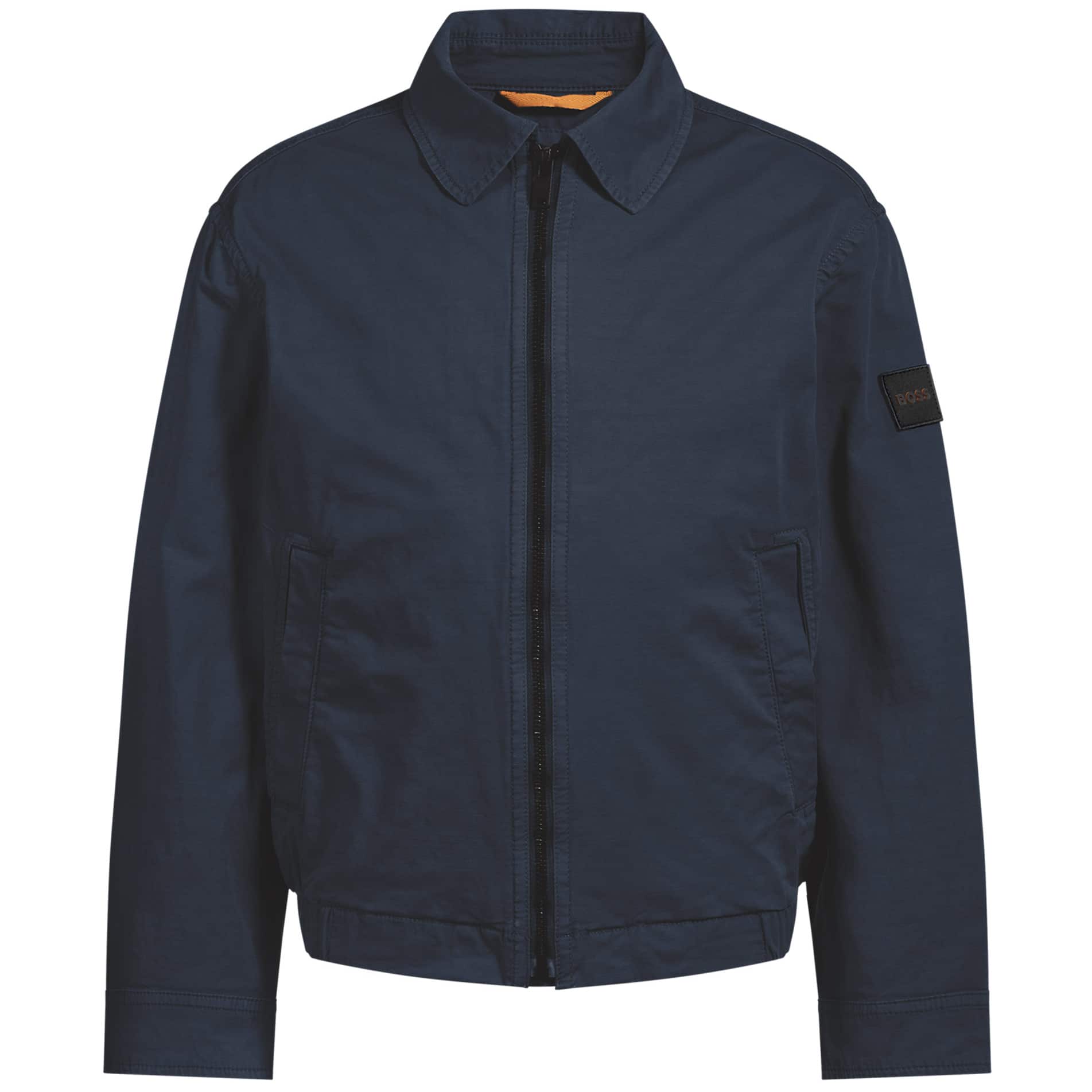 BOSS OCRUSH-D STRETCH-COTTON TWILL JACKET