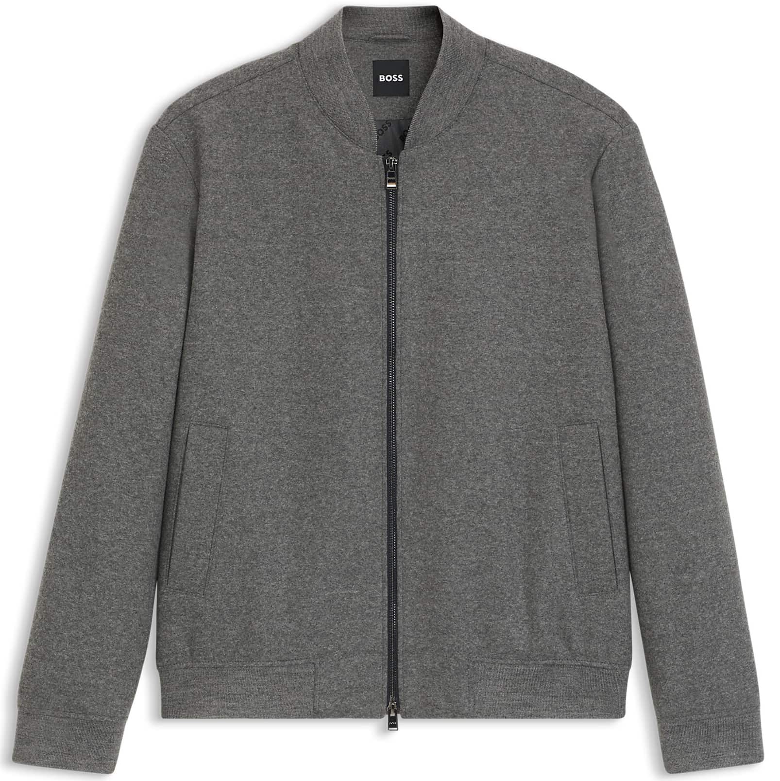 BOSS P-HANRY BRUSHED STRETCH FLANNEL JACKET