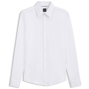 BOSS P-ROAN-K-F-263 STRUCTURED PERFORMANCE STRETCH SHIRT