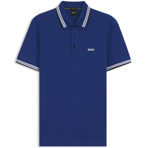 BOSS PADDY COTTON PIQUE POLO SHIRT