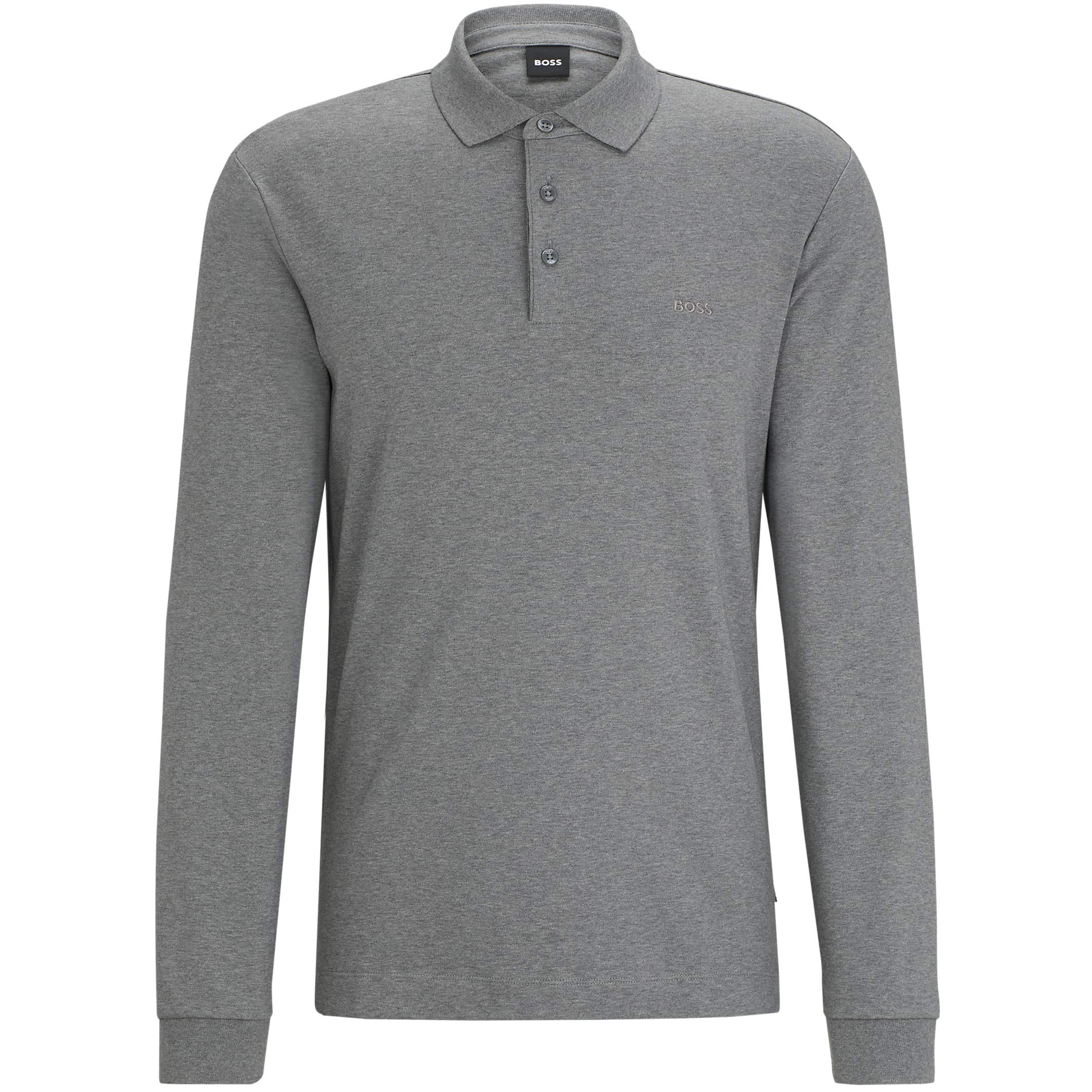 BOSS PADO 30 LONG SLEEVE POLO SHIRT