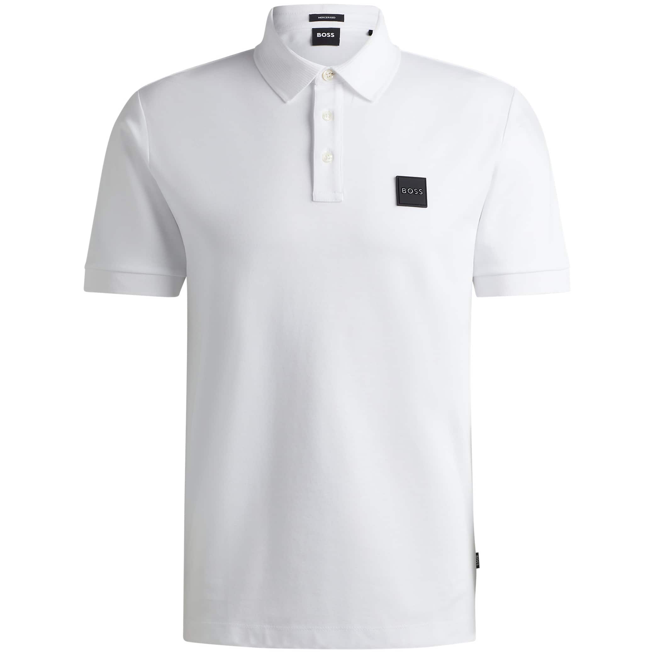 BOSS PARLAY 143 MERCERISED COTTON POLO SHIRT