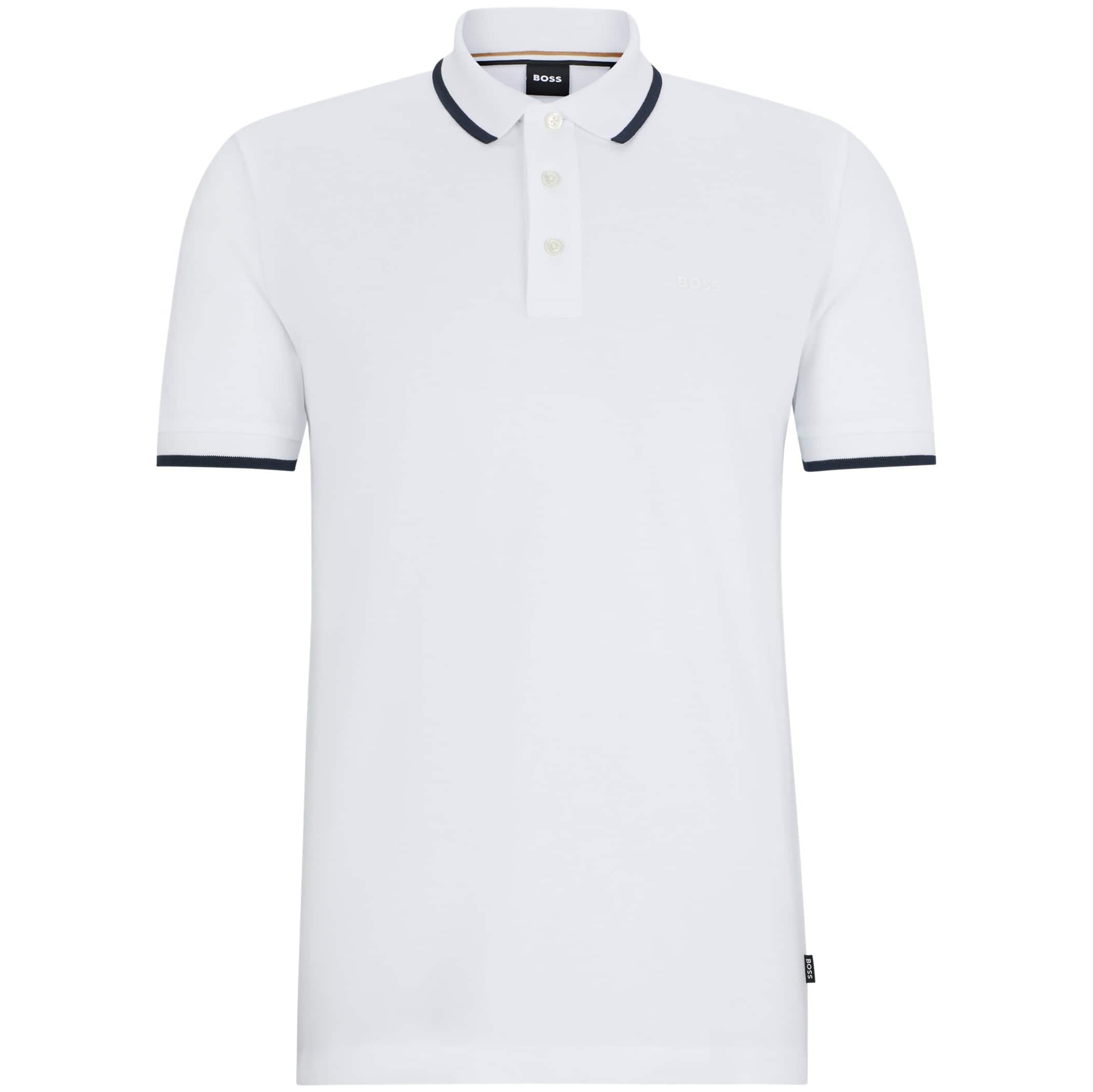 BOSS PARLAY 190 COTTON-PIQUÉ POLO SHIRT