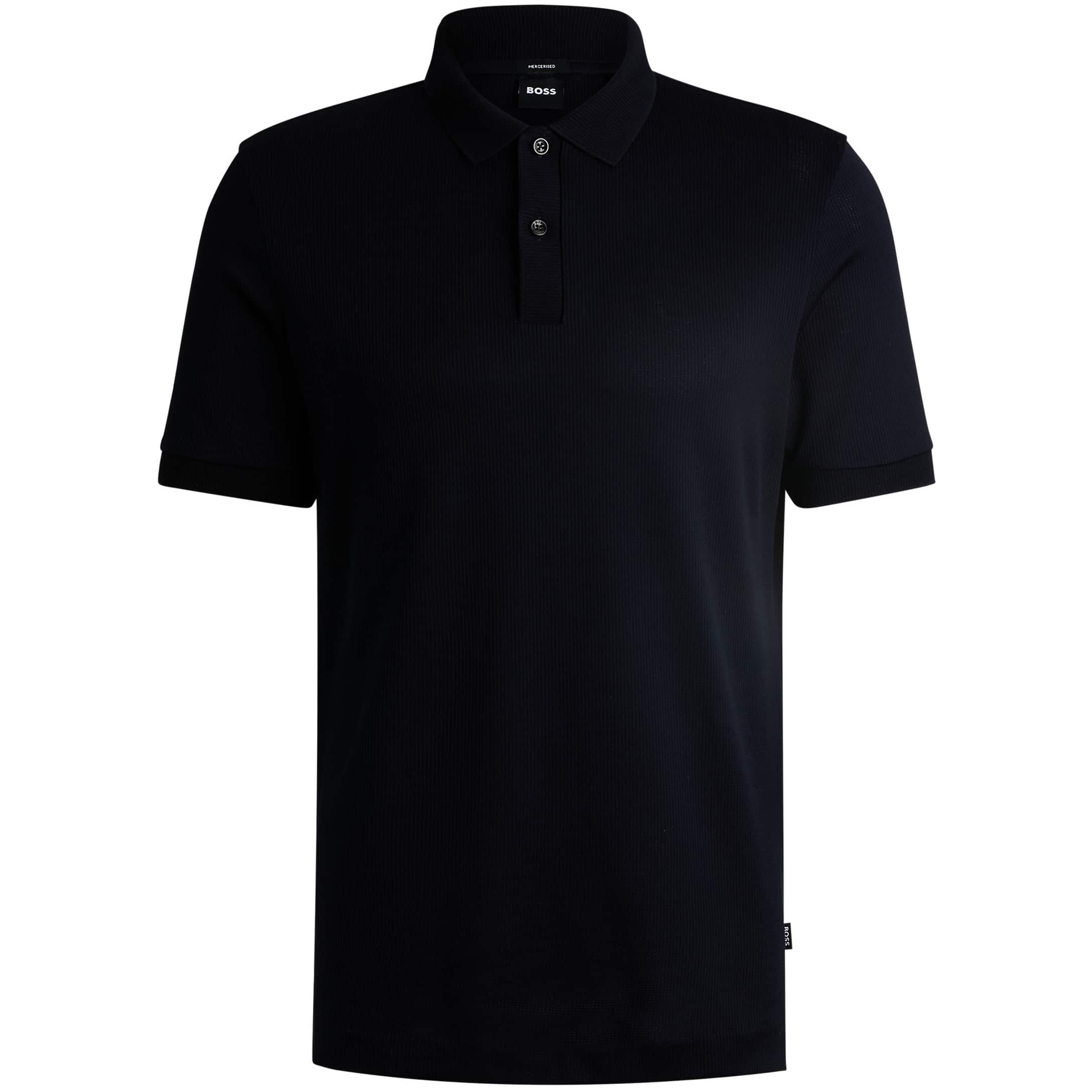 BOSS PARLAY 406 MERCERISED COTTON POLO SHIRT