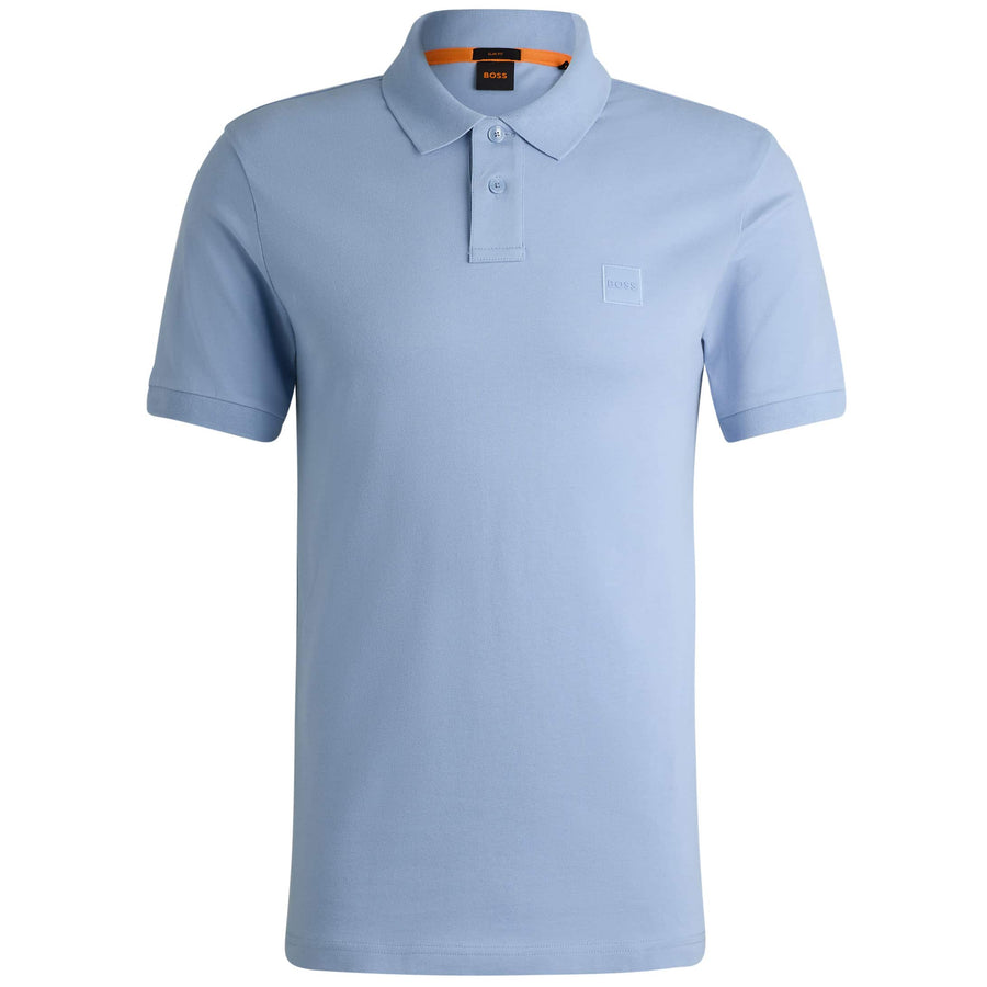 BOSS PASSENGER STRETCH COTTON POLO SHIRT