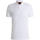 BOSS PASSENGER STRETCH-COTTON POLO SHIRT