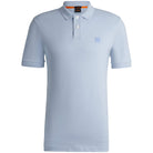 BOSS PASSENGER STRETCH-COTTON POLO SHIRT