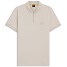 BOSS PASSERZIP STRETCH-COTTON SLIM FIT POLO SHIRT