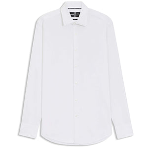 BOSS PERFORMANCE-STRETCH TWILL SLIM-FIT SHIRT