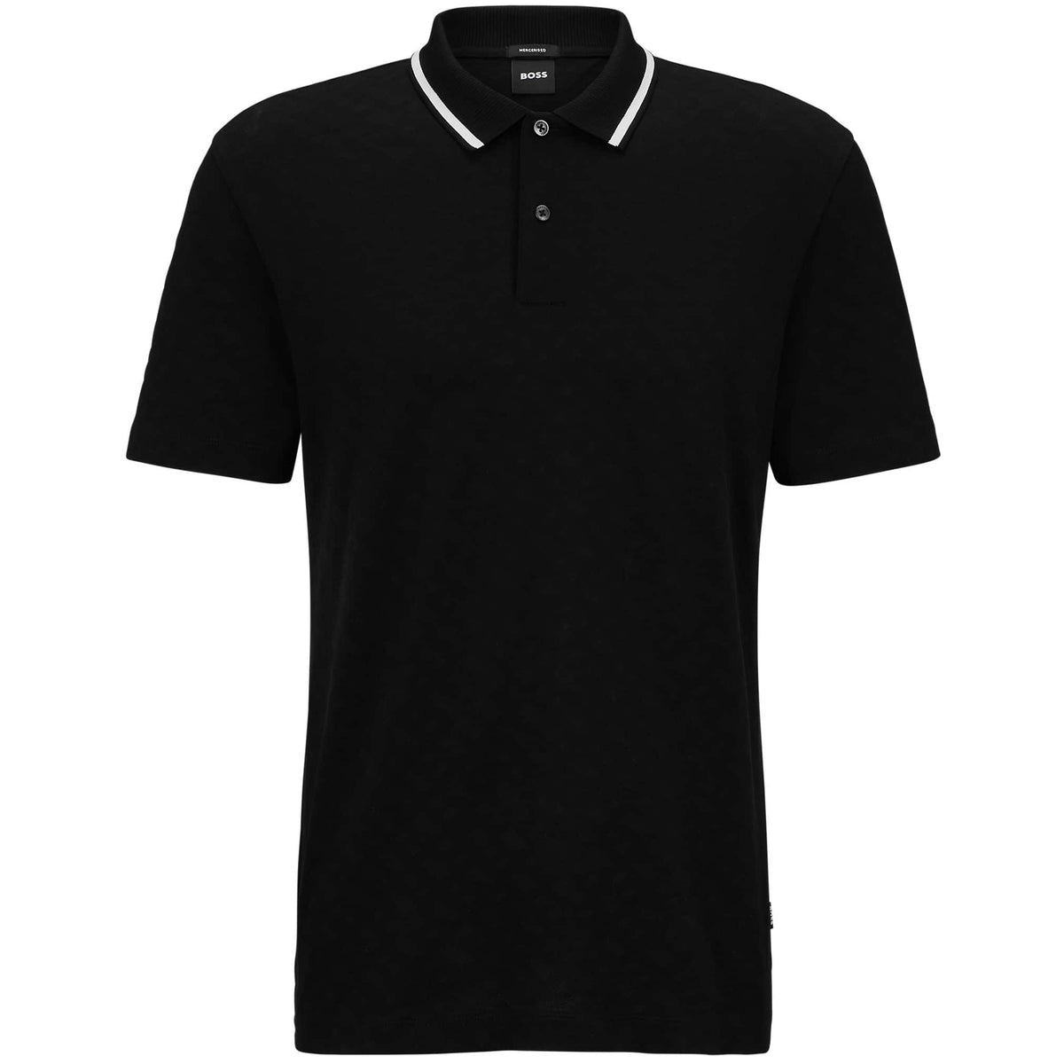 Boss Piket Monogram Jacquard Polo Shirt – MISTR