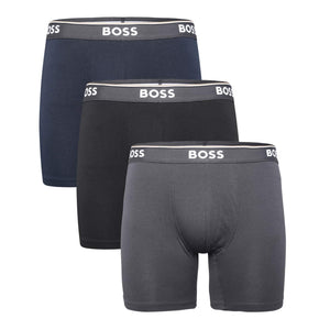 BOSS POWER 3 PACK STRETCH-COTTON LONG TRUNKS