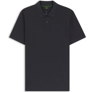 BOSS PRINTED CHIP PATTERN POLO SHIRT