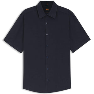 BOSS RASH_2 OXFORD COTTON SHORT SLEEVE SHIRT