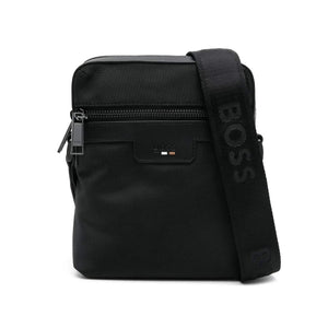 BOSS RAY_N_NS FAUX-LEATHER REPORTER BAG