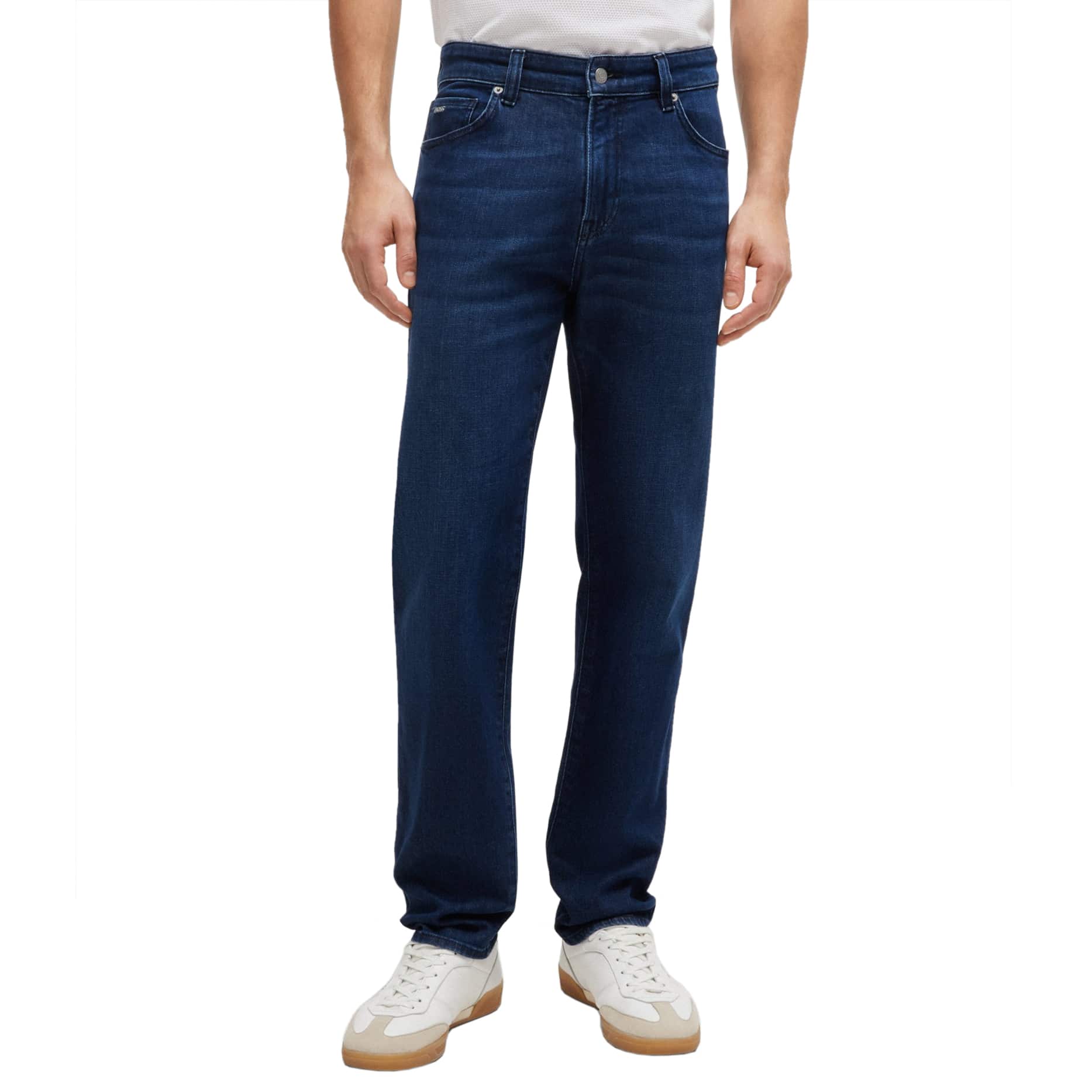 BOSS RE.MAINE COMFORT-STRETCH REGULAR FIT DENIM JEANS