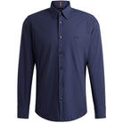 BOSS RELEGANT_6 COTTON POPLIN REGULAR-FIT SHIRT