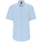 BOSS RELEGANT_ 6 SHORT SLEEVE LINEN SHIRT