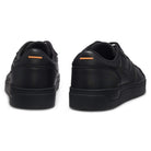 BOSS RHYS FAUX NAPPA LEATHER TRAINERS