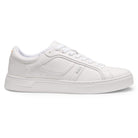 BOSS RHYS FAUX NAPPA LEATHER TRAINERS