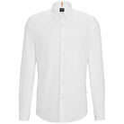 BOSS RICKERT ORGANIC OXFORD COTTON SHIRT