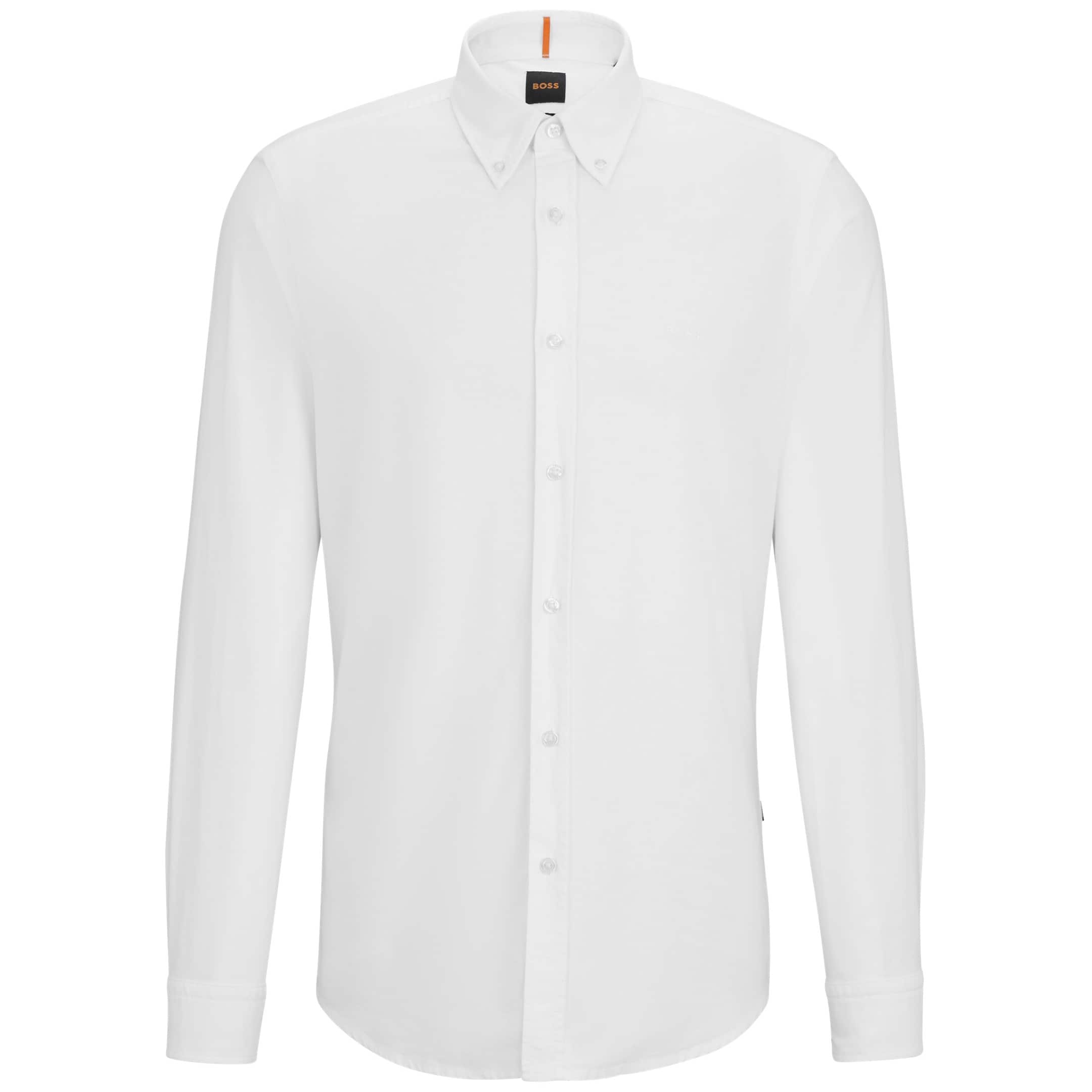 BOSS RICKERT ORGANIC OXFORD COTTON SHIRT