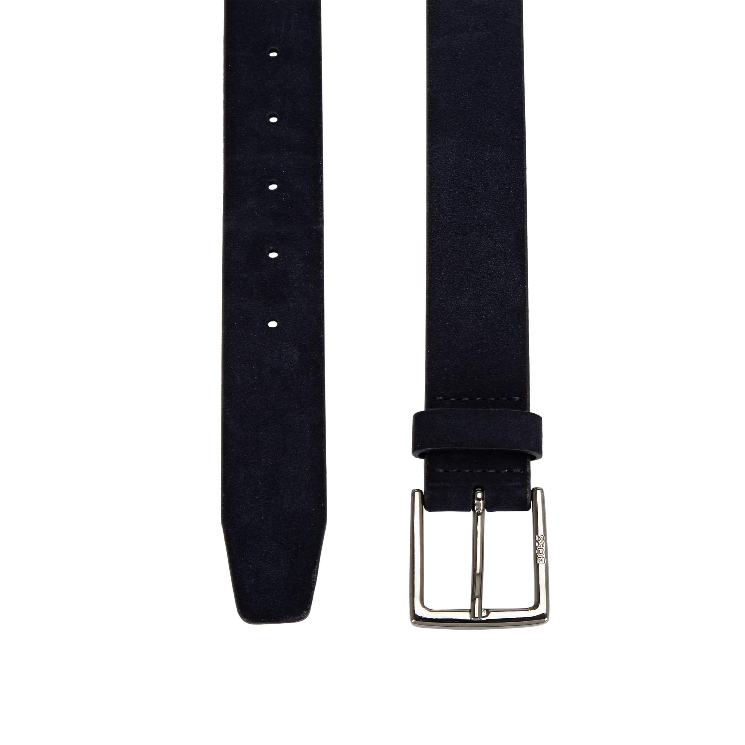 BOSS RUMMI SUEDE LEATHER BELT