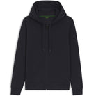 BOSS SAGGY STRETCH COTTON ZIP-UP HOODIE