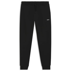 BOSS SECHUP COTTON-TERRY TRACKSUIT BOTTOMS