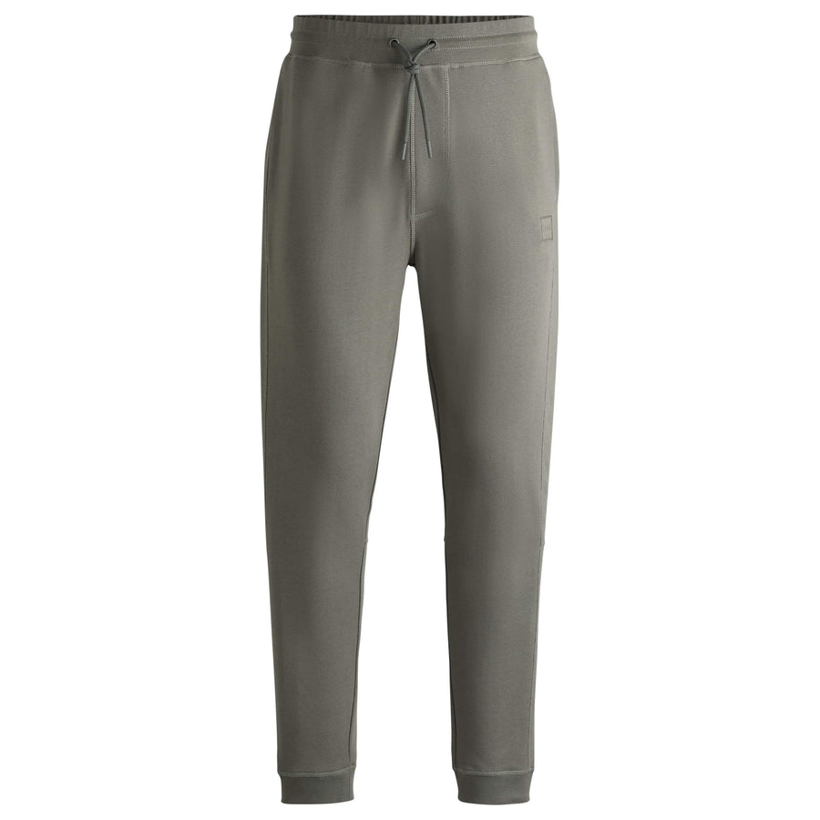 BOSS SESTART COTTON-TERRY TRACKSUIT BOTTOMS