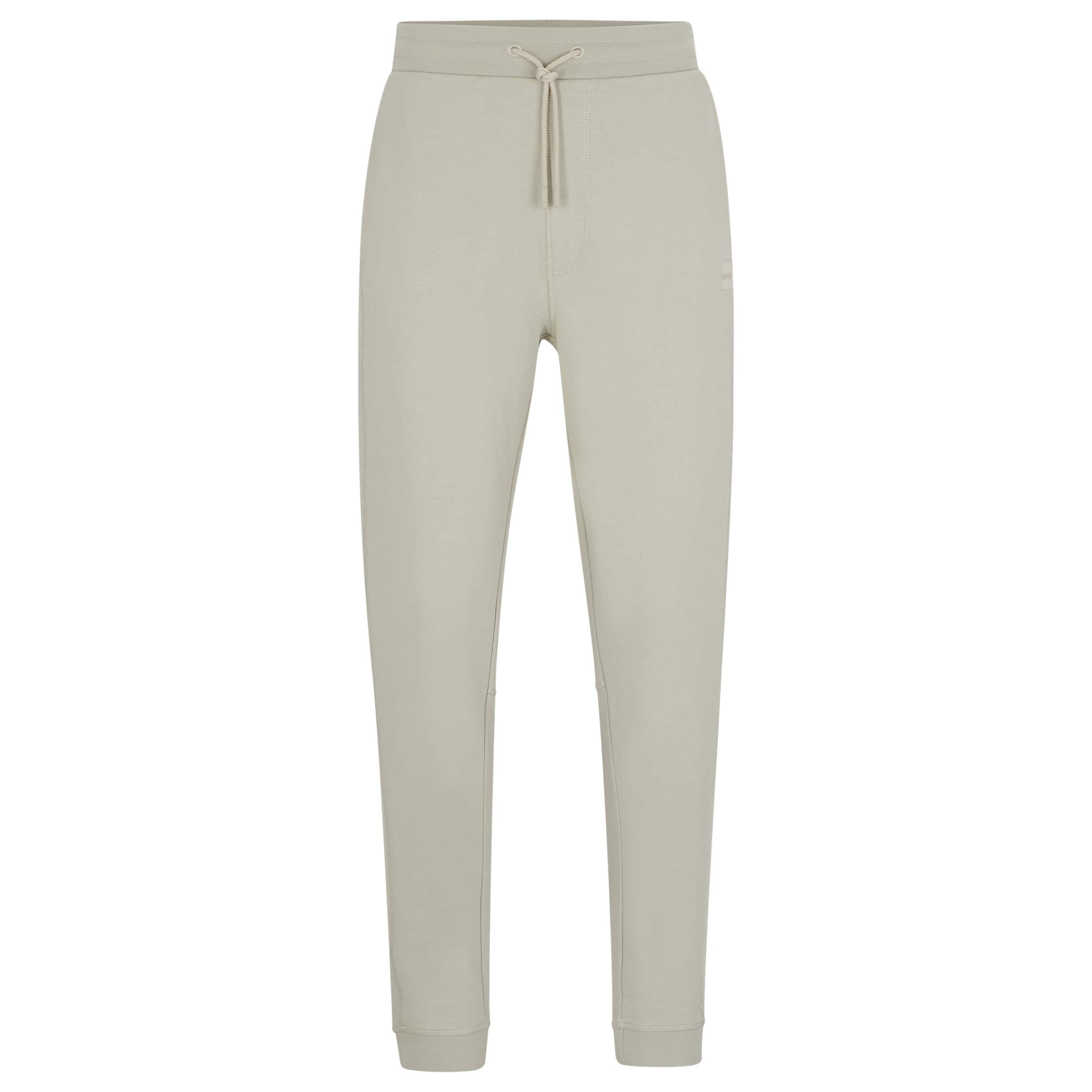 BOSS SESTART COTTON-TERRY TRACKSUIT BOTTOMS