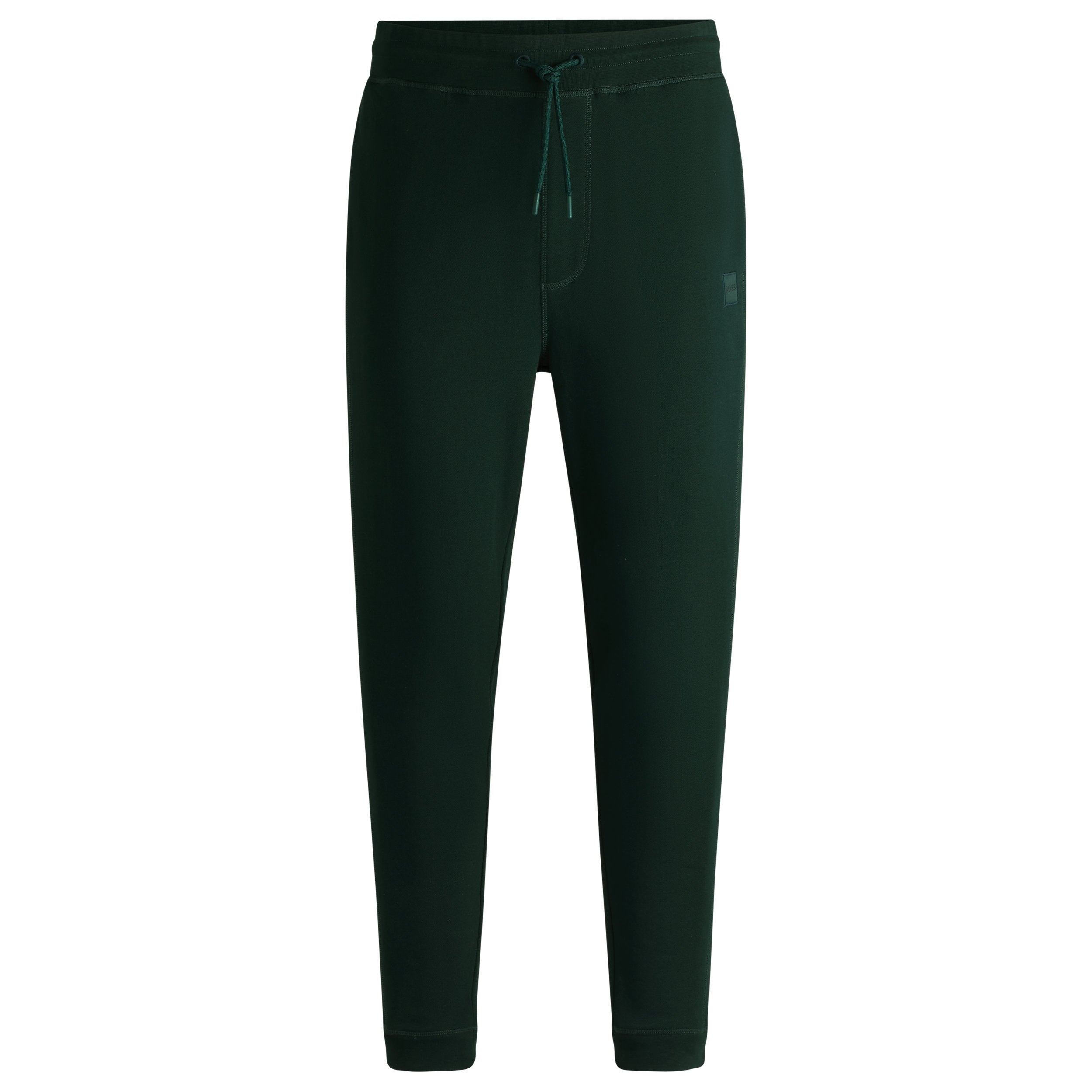 BOSS SESTART COTTON-TERRY TRACKSUIT BOTTOMS