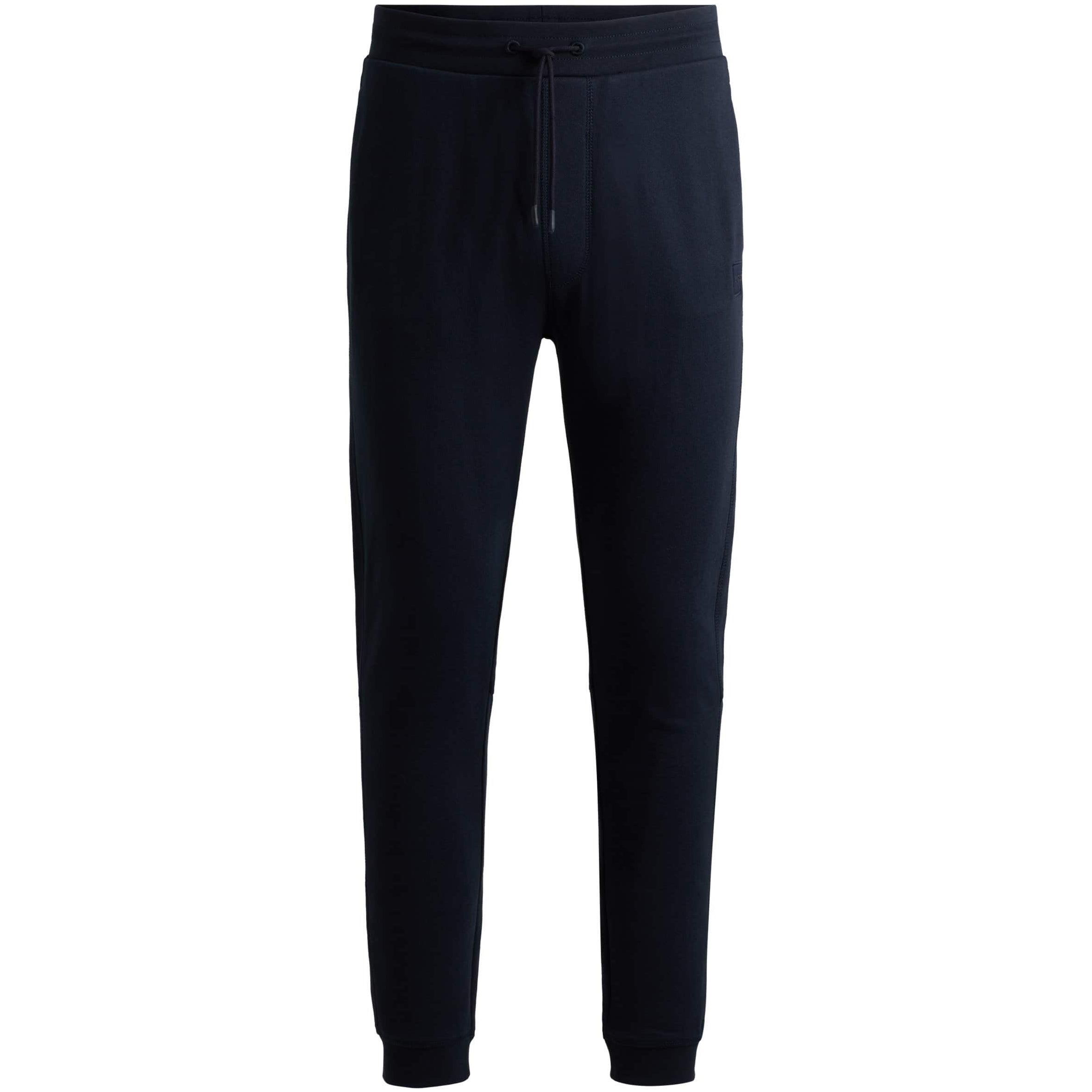 BOSS SESTART COTTON-TERRY TRACKSUIT BOTTOMS