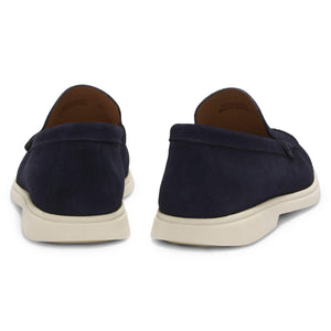 BOSS SIENNE SUEDE LOAFERS