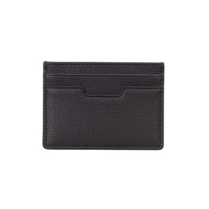 BOSS SILVER-TONE LOGO CARD HOLDER