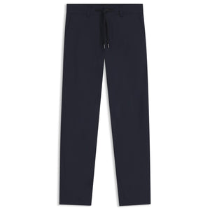 BOSS STRAIGHT-FIT COTTON-BLEND POPLIN CHINOS