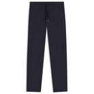BOSS STRAIGHT-FIT COTTON-BLEND POPLIN CHINOS