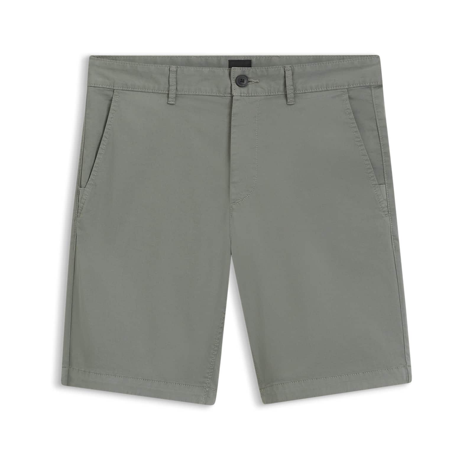 BOSS STRETCH-COTTON TWILL CHINO SHORTS
