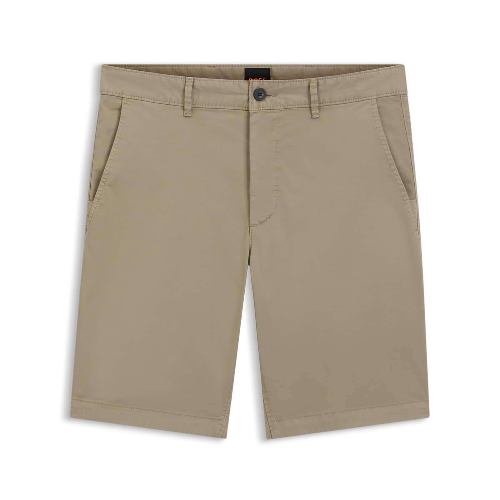 BOSS STRETCH-COTTON TWILL CHINO SHORTS