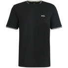 BOSS TAUL STRIPES STRETCH-COTTON T-SHIRT