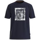 BOSS TE_LUPO ANIMAL ARTWORK COTTON-JERSEY T-SHIRT