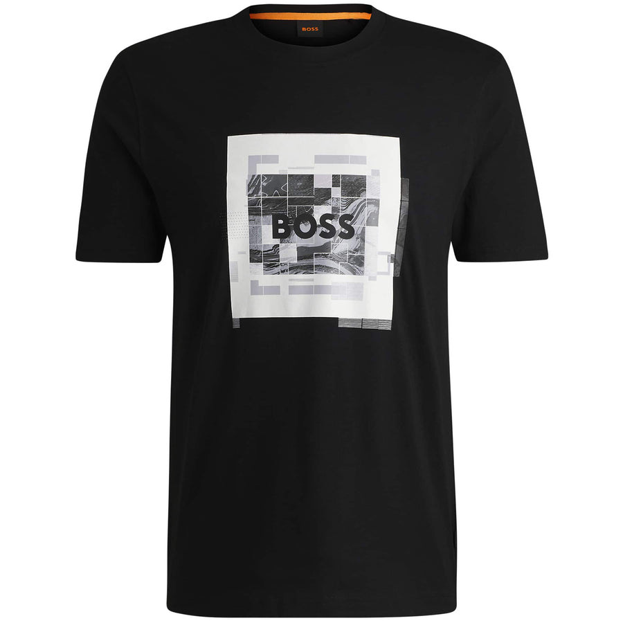 BOSS TE_URBAN ARTWORK COTTON-JERSEY T-SHIRT