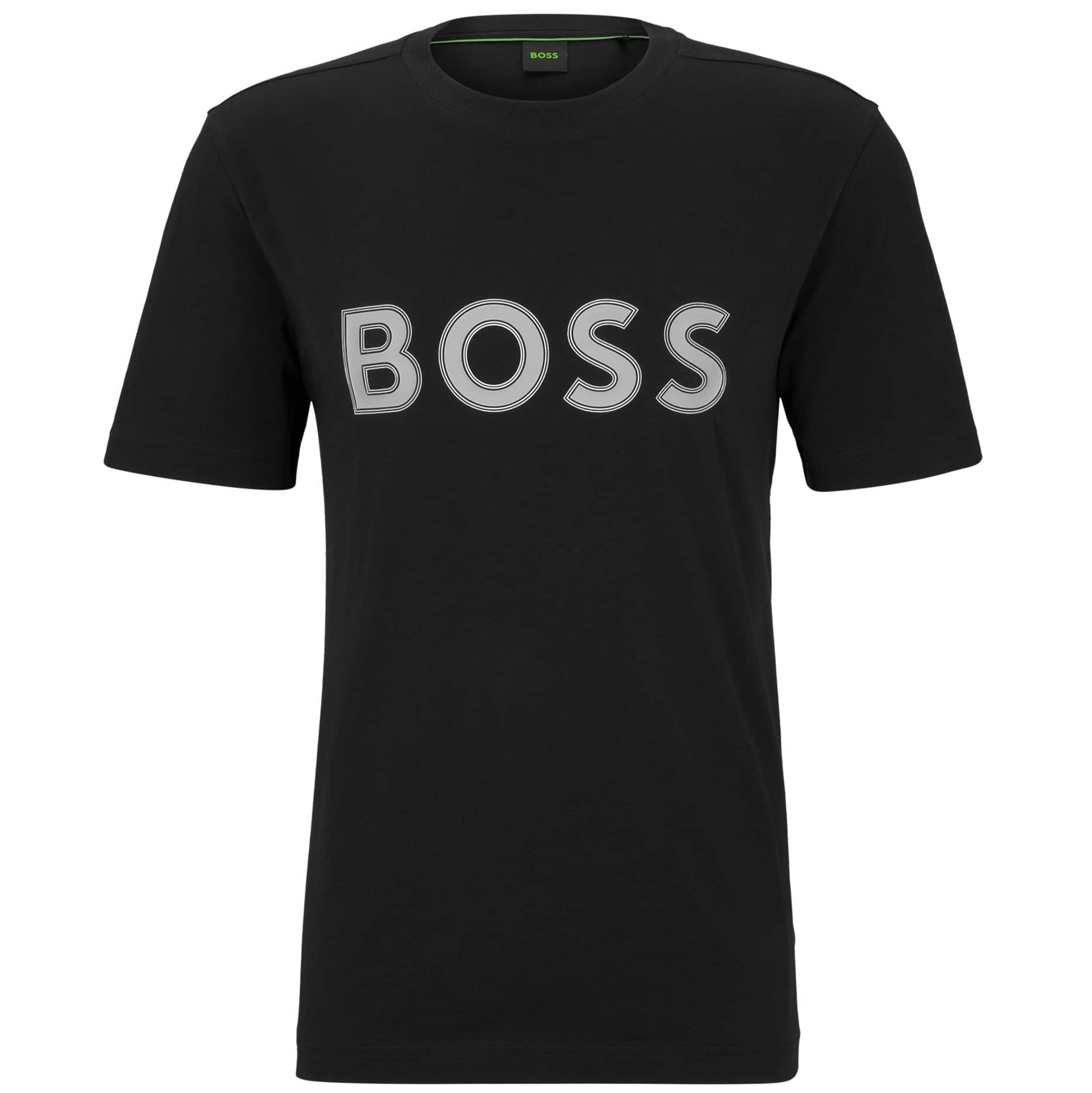 BOSS TEE 1 COTTON-JERSEY T-SHIRT