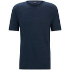 BOSS TIBURT 456 LINEN T-SHIRT