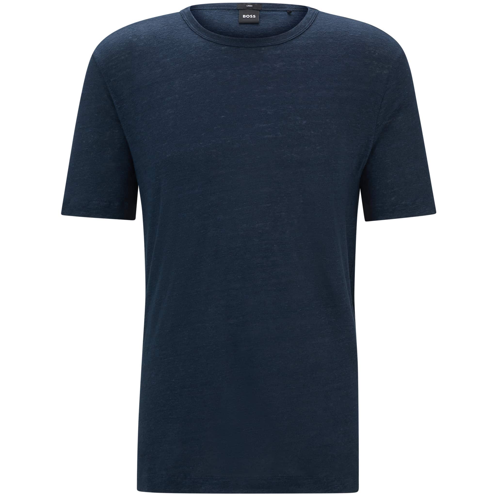 BOSS TIBURT 456 LINEN T-SHIRT