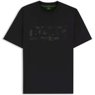 BOSS TS_GLOBE LOGO PATTERN T-SHIRT