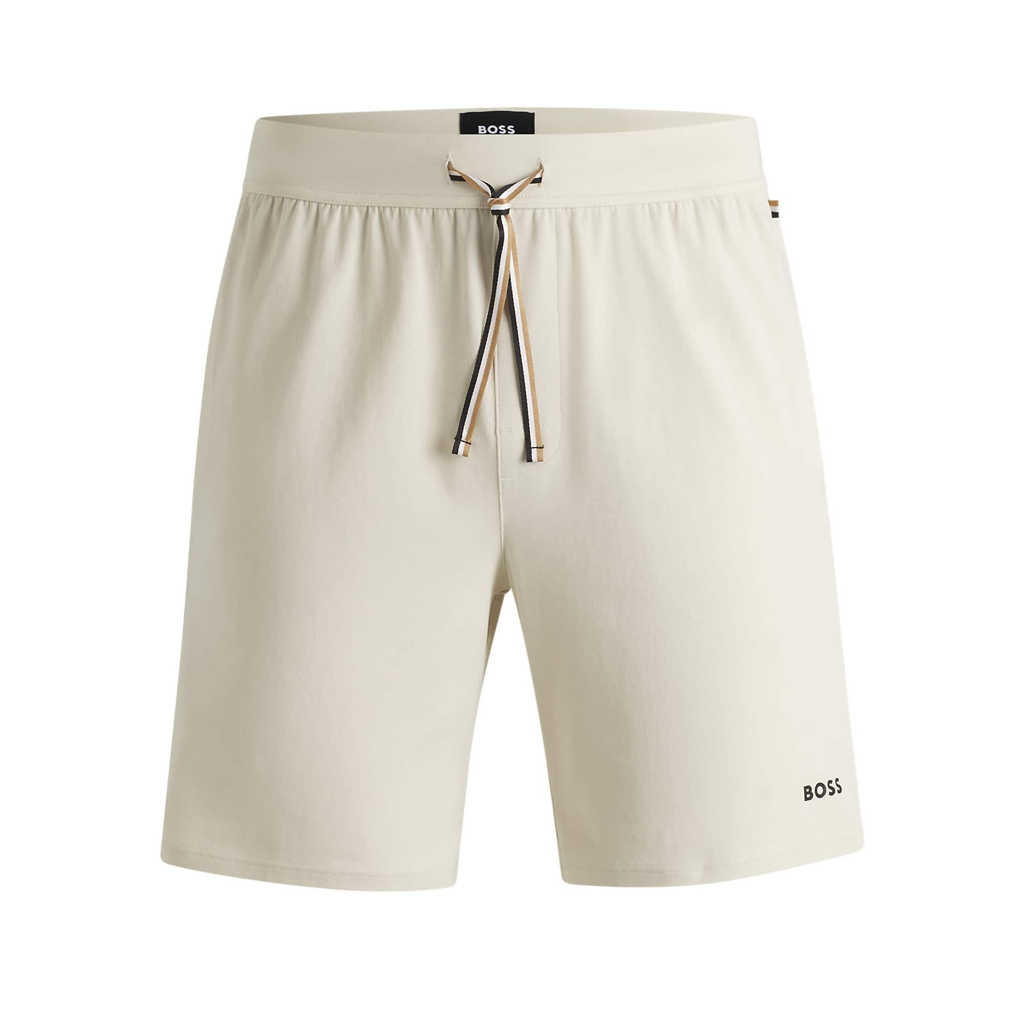 BOSS UNIQUE STRETCH-COTTON SHORTS