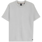 BOSS WAFFLE STRUCTURE COTTON-BLEND T-SHIRT