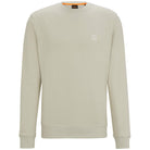 BOSS WESTART COTTON-TERRY RELAXED-FIT SWEATSHIRT