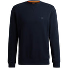 BOSS WESTART COTTON-TERRY RELAXED-FIT SWEATSHIRT